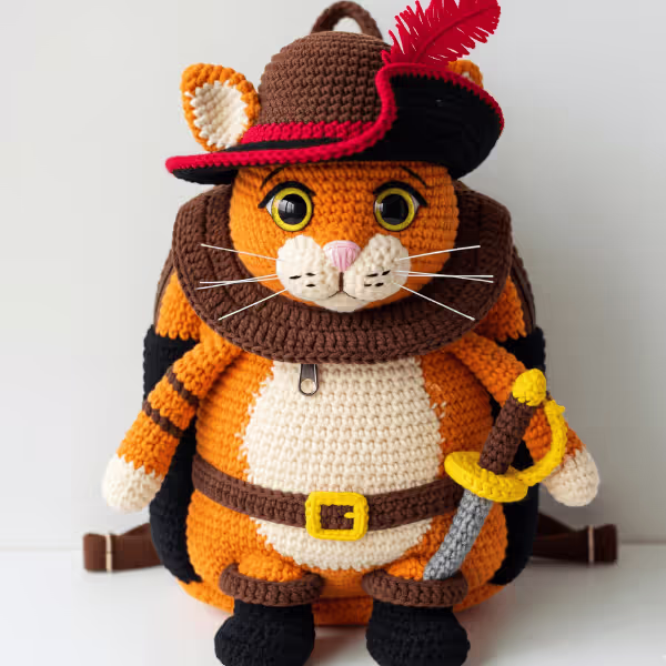 Mochila Gato de Botas